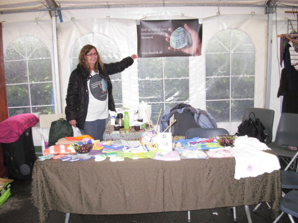 Den nye stand, efter stormvejret tog den første.